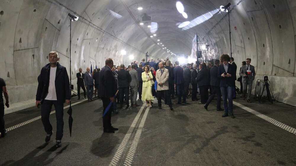 Otwarcie tunelu w Świnoujściu