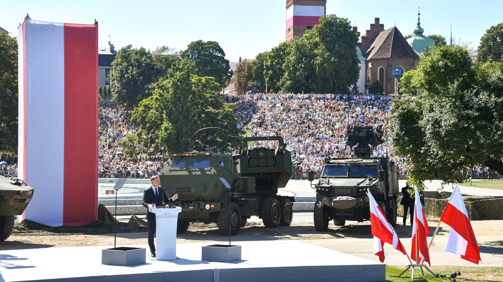 Defilada "Silna Biało-Czerwona" z okazji Święta Wojska Polskiego 2023