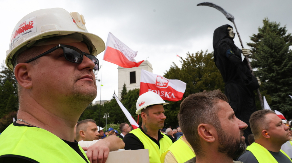 Protest rolników w Warszawie