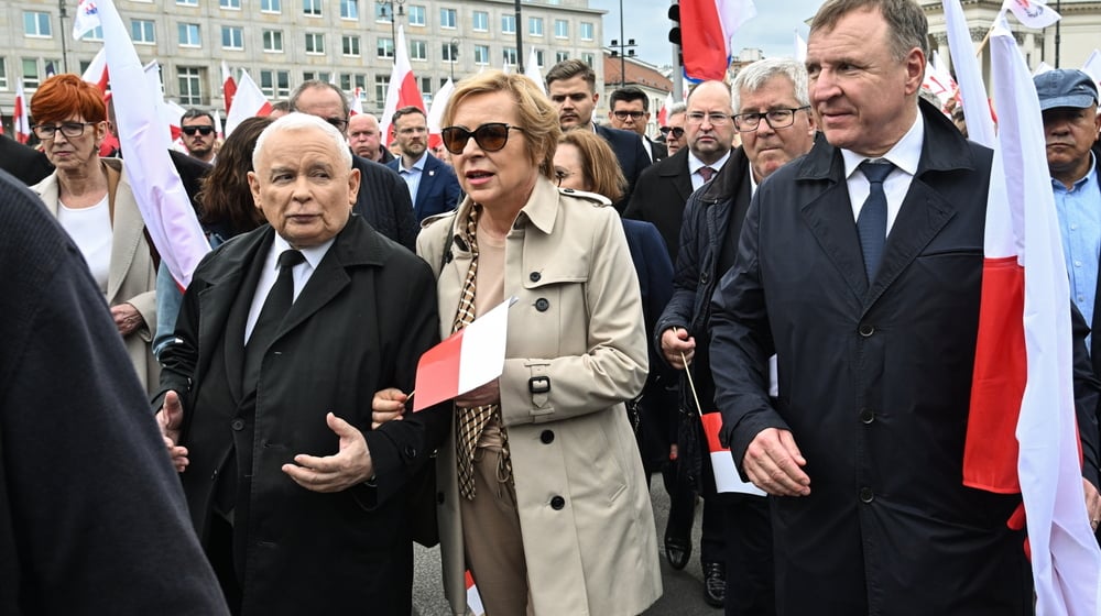 Protest rolników w Warszawie