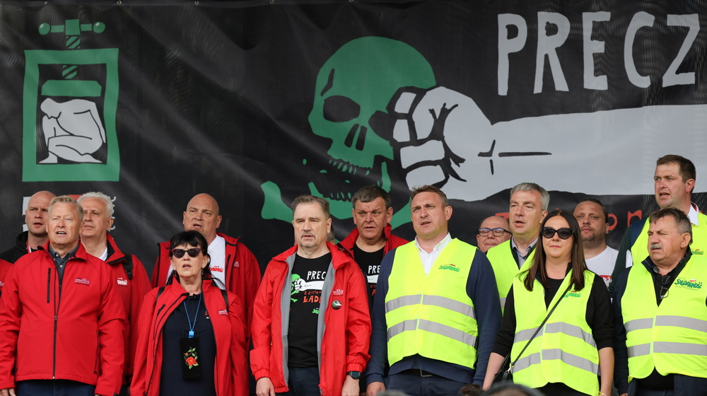 Protest rolników w Warszawie