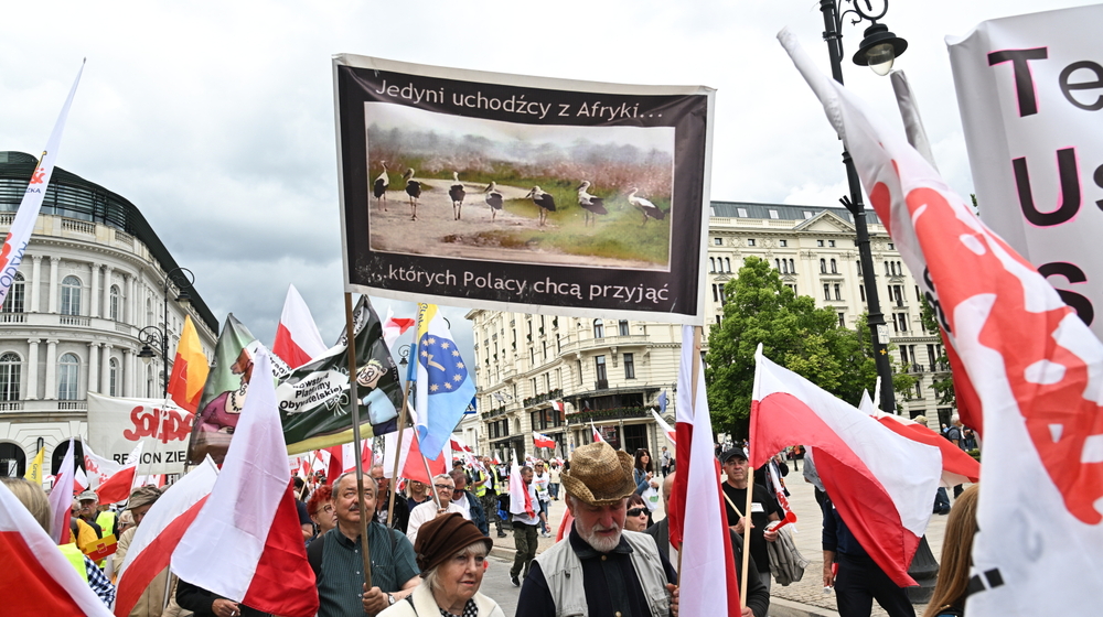 Protest rolników w Warszawie