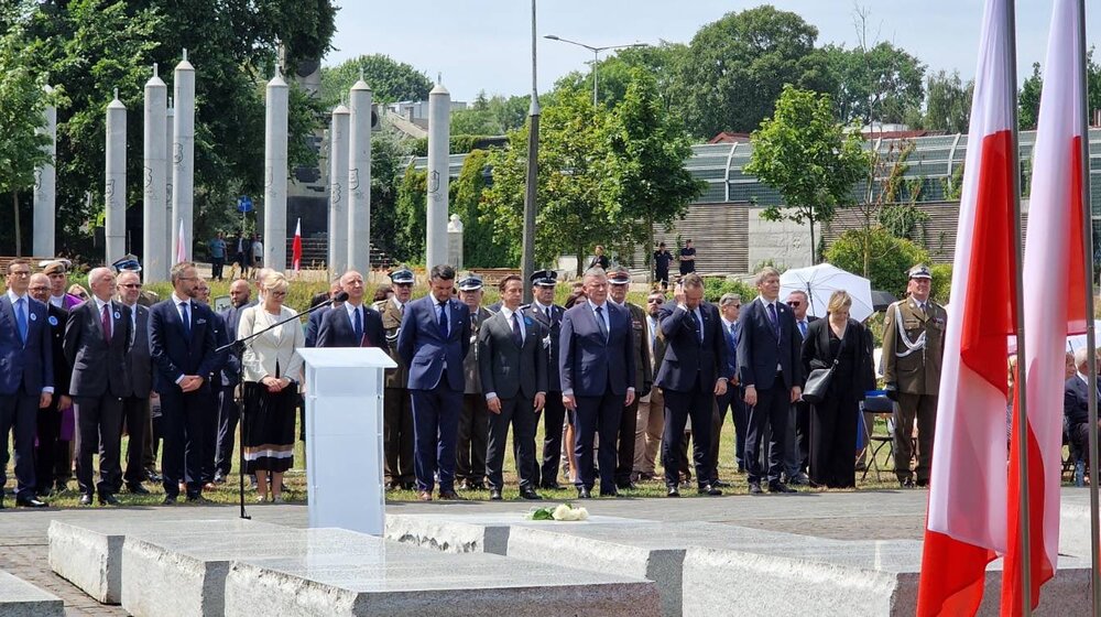 Uczestnicy uroczystości