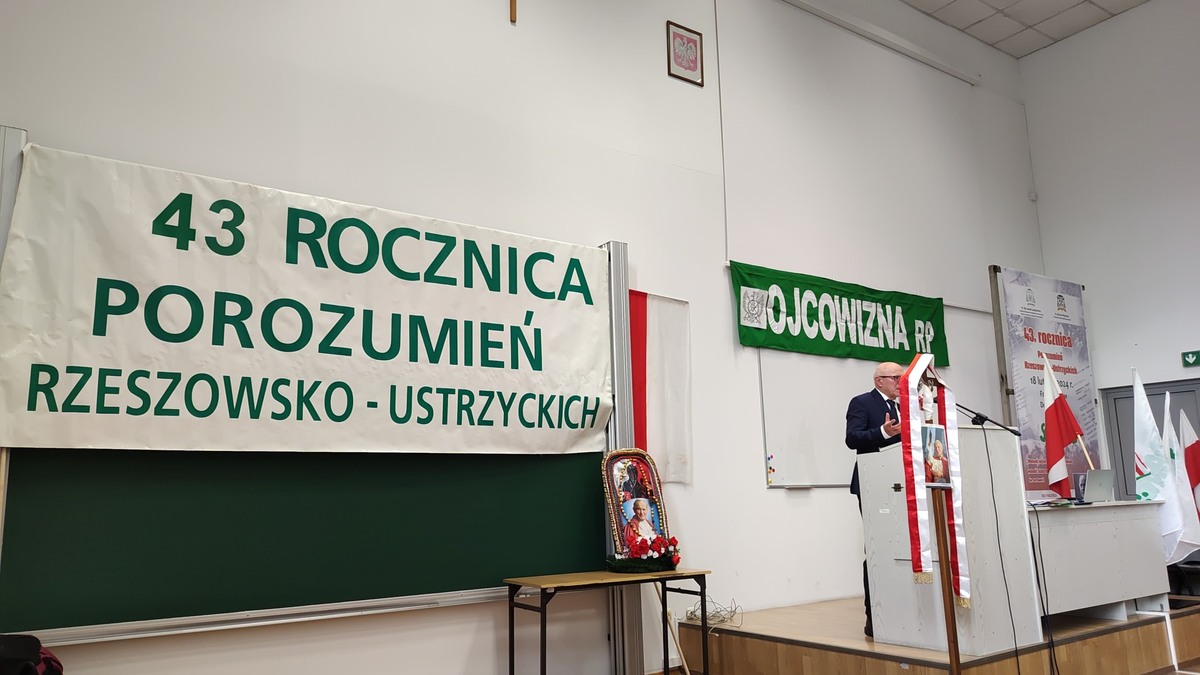 Rzeszów. 43. rocznica porozumień rzeszowsko-ustrzyckich