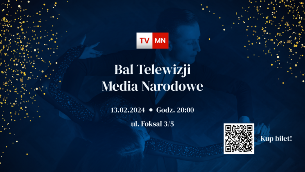 Bal Telewizji Media Narodowe. Muzyka, wykwintne dania i licytacja