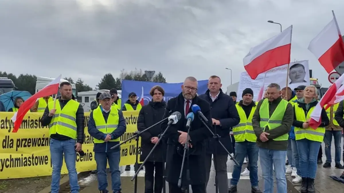 Rzecznik Komisji Europejskiej: Polskie władze na mocy prawa UE mają obowiązek zapewnić swobodny ruch ukraińskich ciężarówek