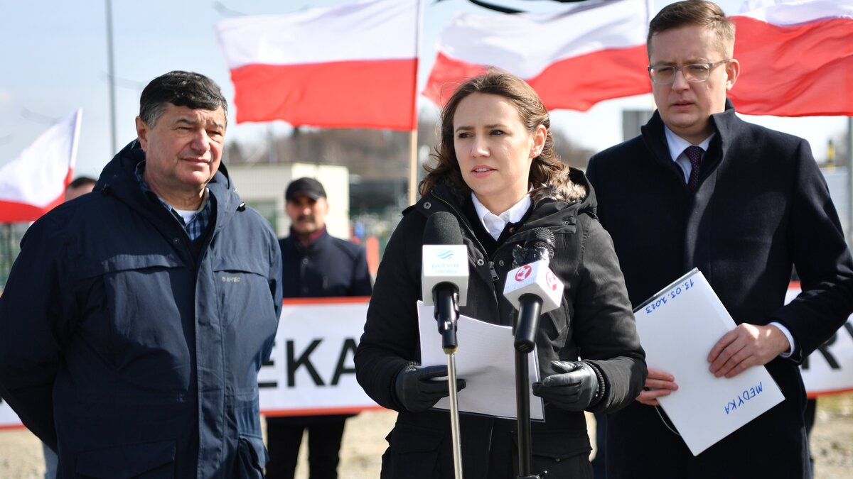 Interwencja Winnickiego w Medyce. "Nikt nie kontroluje zboża z Ukrainy"