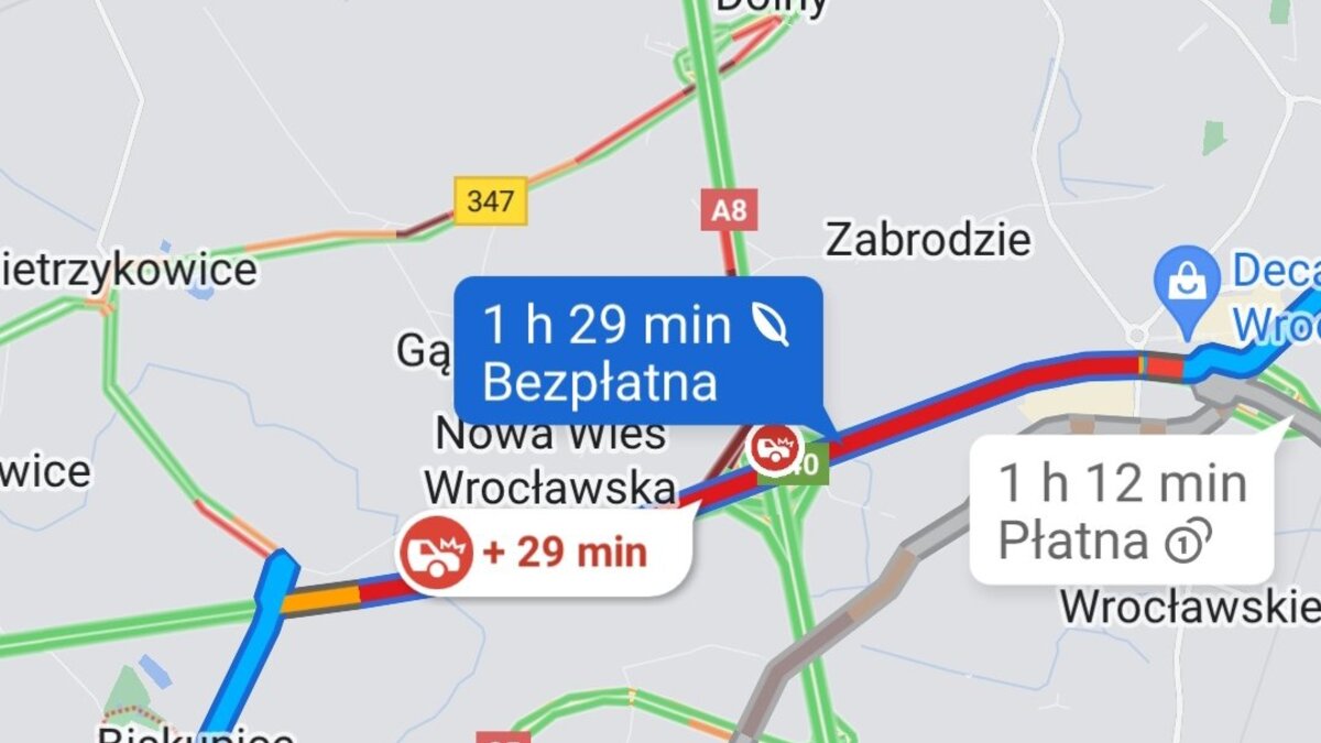 Kolizja na autostradzie A4 utrudnia ruch województwie dolnośląskim w trakcie długiego majowego weekendu