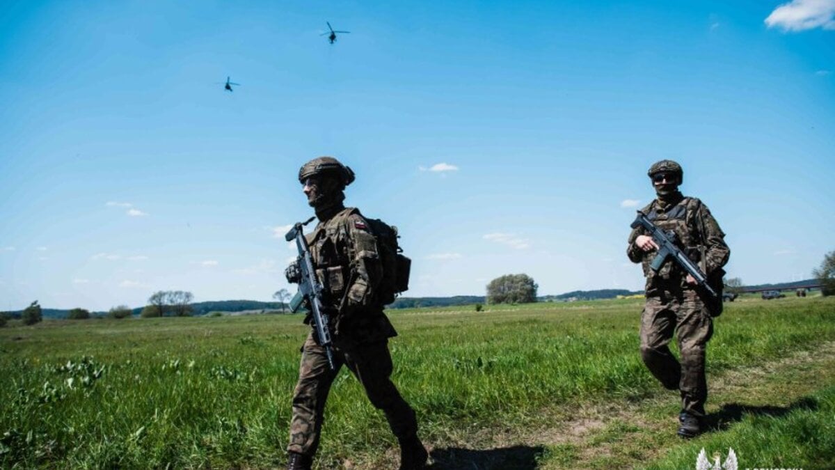 Wojsko wciąż poszukuje obiektu, który wleciał do Polski ze strony Białorusi