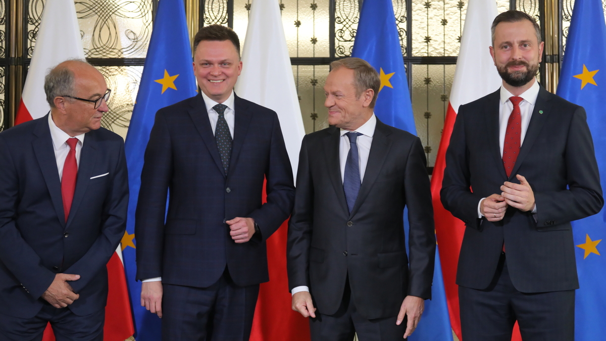 Opozycja szykuje się do przejęcia władzy. Konferencja prasowa liderów. Tusk: "Potwierdziliśmy gotowość pełnej współpracy"