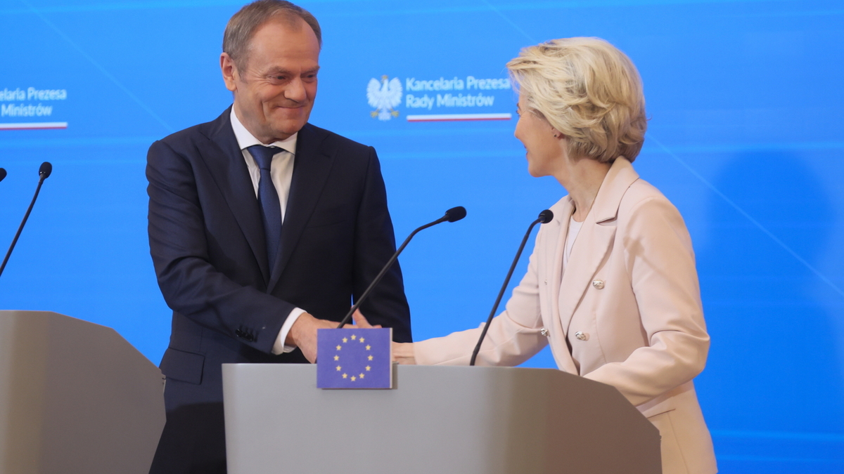 Wizyta szefowej Komisji Europejskiej w Polsce. Środki z Krajowego Planu Odbudowy zostaną odblokowane. Leyen: "Jest to wspaniała wiadomość dla Europy i dla Polski"