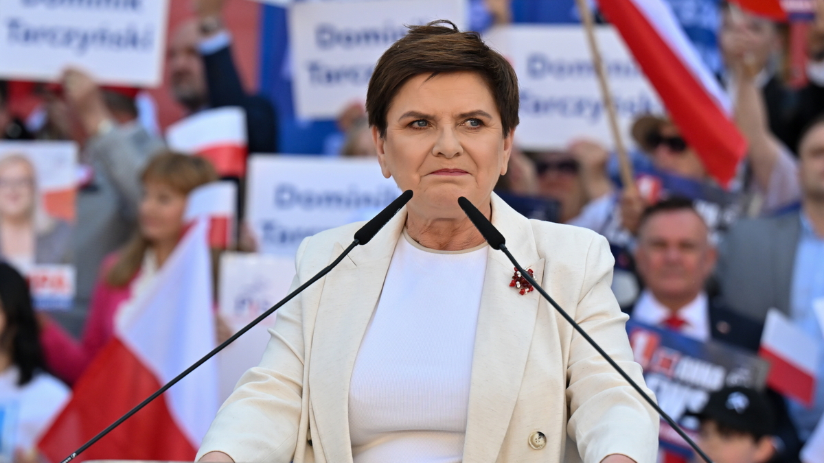 Wybory do Parlamentu Europejskiego 2024. Szydło: "Nasza drużyna idzie do Brukseli z biało-czerwoną flagą"