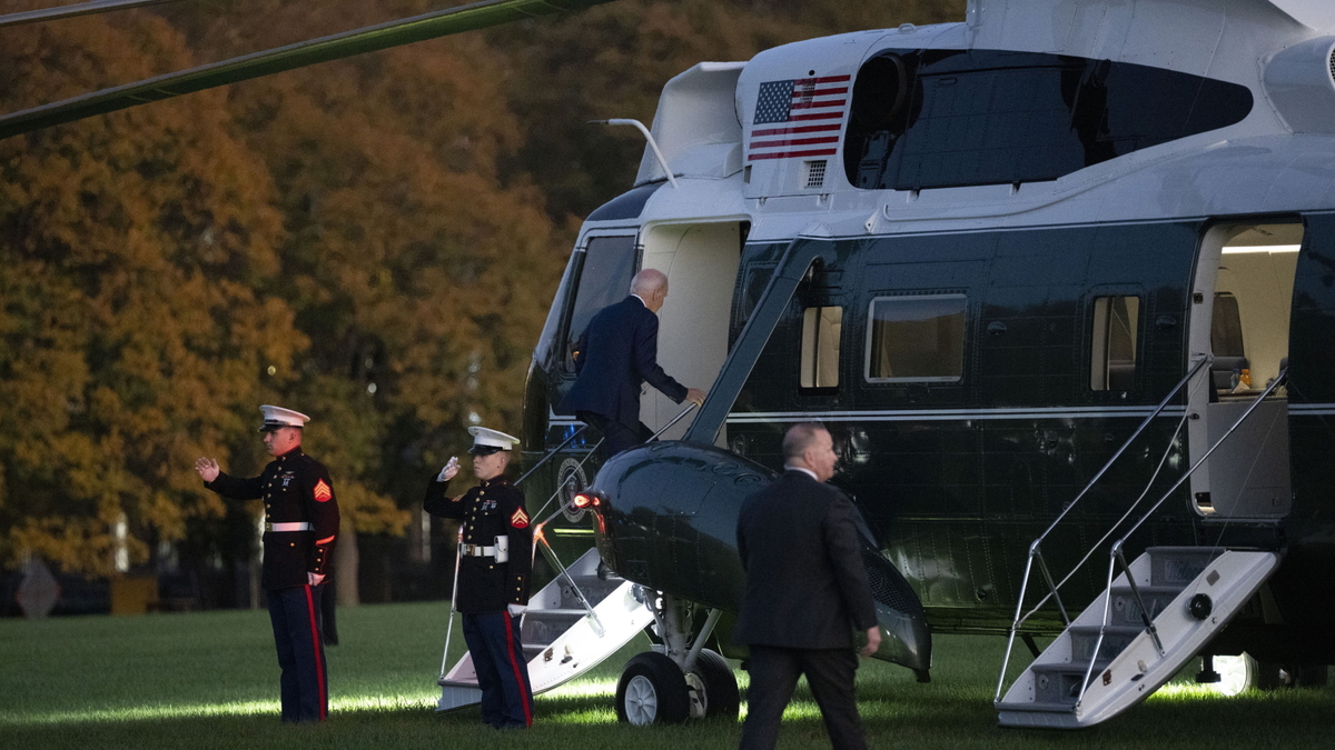 Przechwycenie samolotu blisko Rezydencji Prezydenta Bidena w Delaware