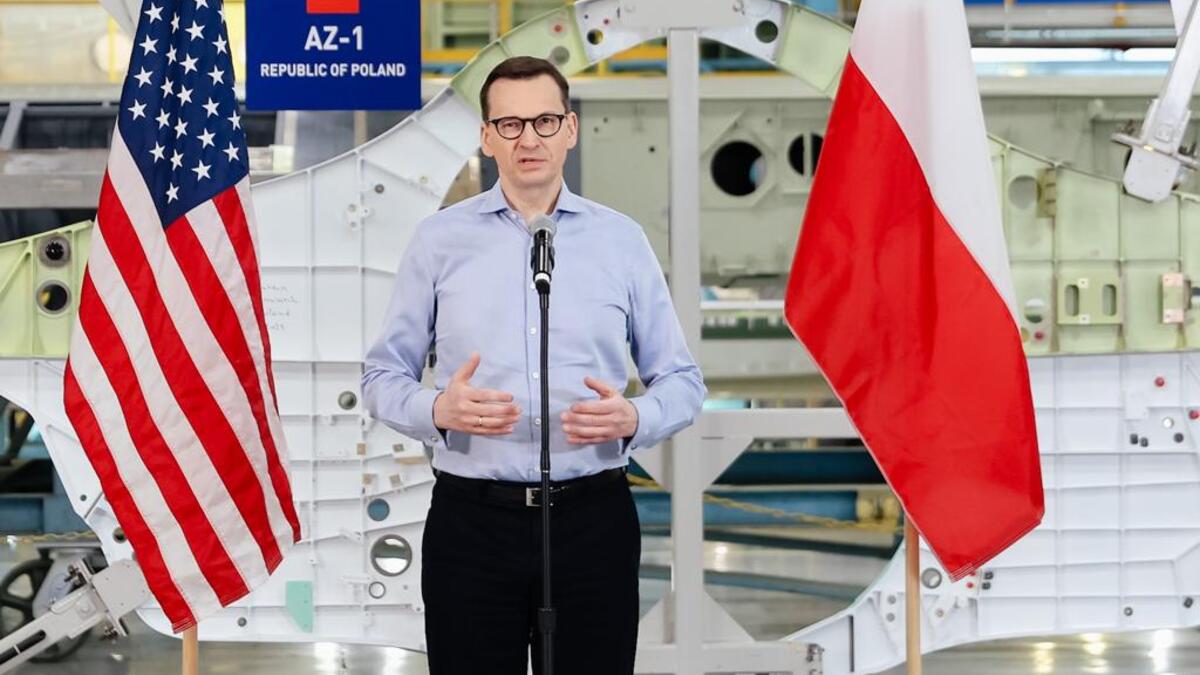 Morawiecki w USA odwiedził ważny zakład zbrojeniowy. "Rozmowy tutaj były bardzo owocne i myślę, że cała współpraca zostanie poszerzona"