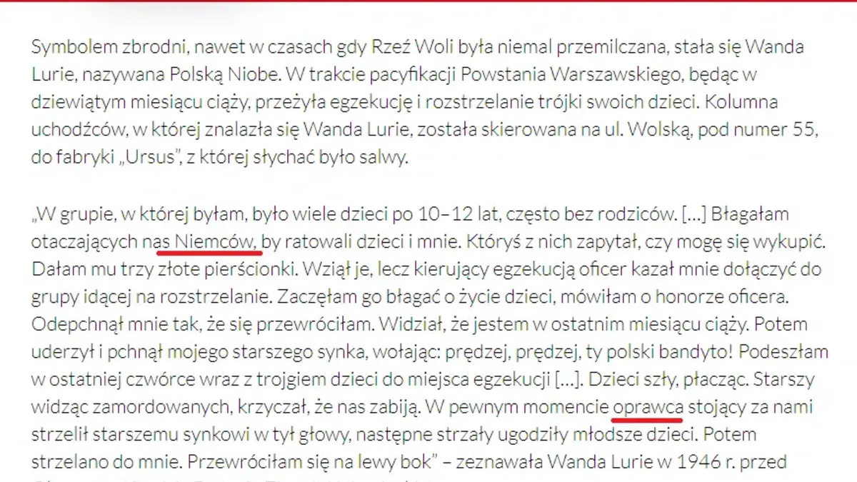 Ukraińscy sprawcy usunięci z artykułu PAP o Rzezi Woli. Zostali zastąpieni przez… Niemców