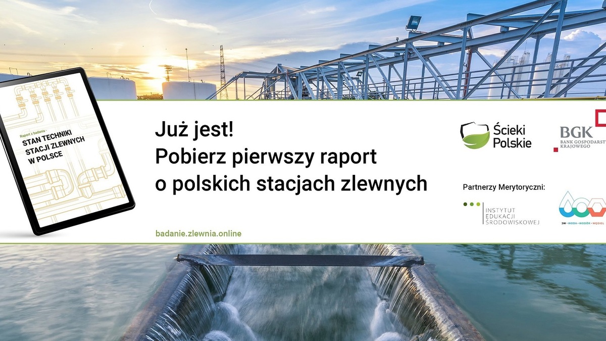 Nie jest kolorowo. Pierwszy raport dot. stacji zlewnych: blisko 90 proc. zlewni w Polsce nie spełnia wymogów