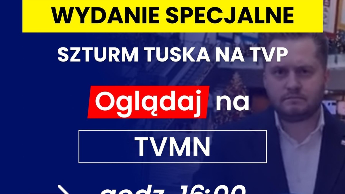 Wydanie specjalne - walka o TVP. Na żywo w TVMN