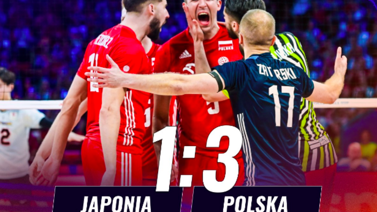 Reprezentacja Polski w finale Ligi Narodów - w półfinale pokonali Japonię