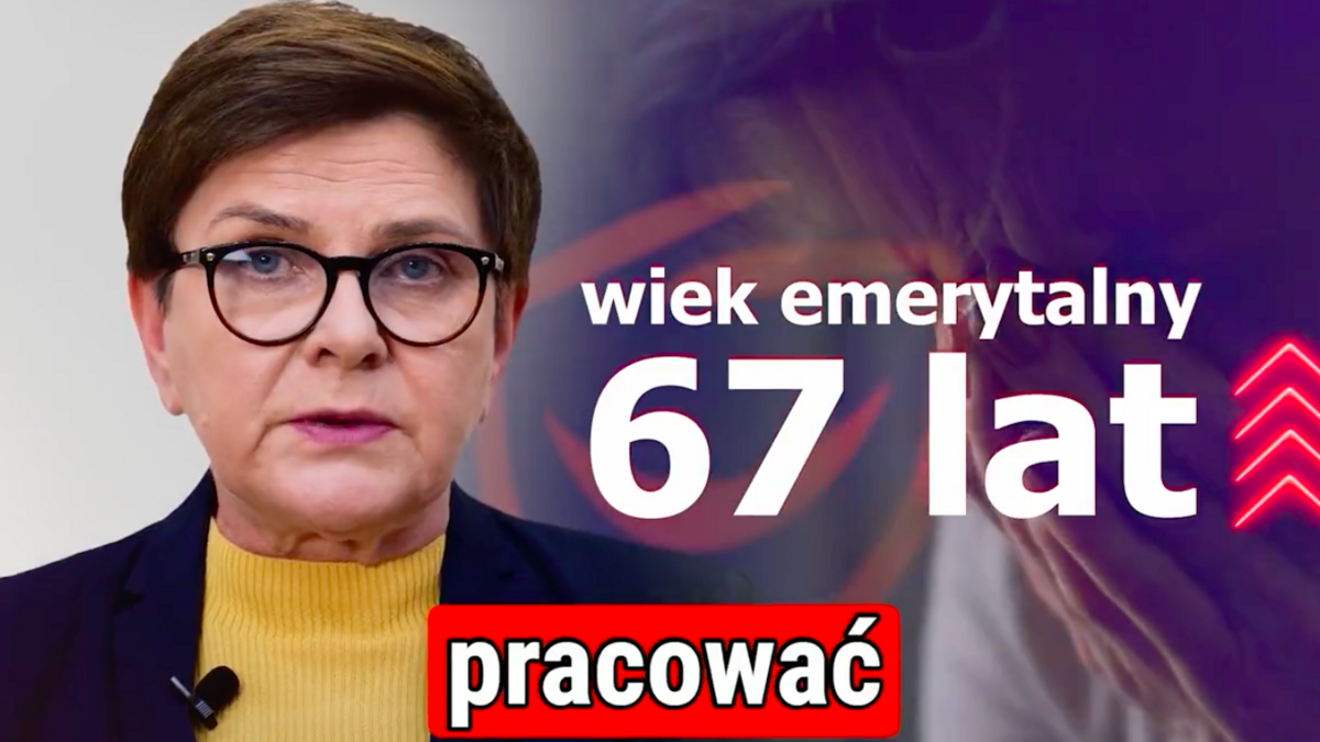 PiS ogłasza propozycję drugiego pytania referendalnego w sprawie wieku emerytalnego