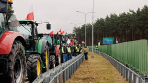 Blokady na na lubelskich drogach. Protest na węźle Kraśnik-Północ zgłoszony do 29 lutego