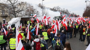 Zakończył się protest rolników w Warszawie. Protestujący bez porozumienia z rządem