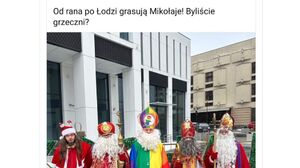 Mikołaj LGBT? Oficjalny profil miasta Łodzi kasuje kontrowersyjny wpis