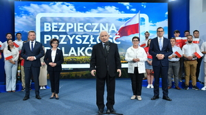 Kaczyński zaprezentował hasło wyborcze Prawa i Sprawiedliwości. Odnosi się ono do bezpieczeństwa naszego kraju. "Nasz cel jest prosty - odstraszyć"