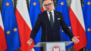 Współprzewodniczący Lewicy skrytykował Marszałka Sejmu. Chodzi o aborcję. Hołownia: "Radzę Biedroniowi, żeby spuścił z tonu"