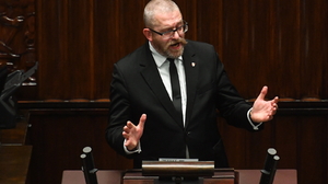 Braun wrócił na mównicę. "Zjednoczony front wydał na mnie wyrok". Sejm zadecydował o jego przyszłości