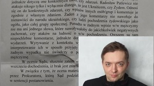 Lewicowa instytucja oskarżyła Patlewicza o antysemityzm. Publicysta wygrał z OMZRiK. Jego wypowiedzi były "wyrywane z kontekstu"