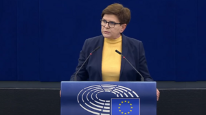 Wybory parlamentarne 2023. Beata Szydło: "PiS musi wygrać wybory, potem kolejne wyzwania"