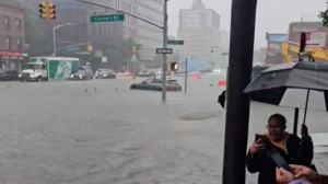 Nowy Jork pod wodą: skutki rekordowych opadów deszczu