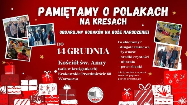 Pomoc dla Polaków na Ukrainie. Akcja "Paczka na Kresy" trwa do 14 grudnia
