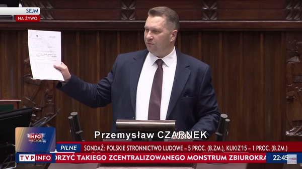 Sejm odrzucił wniosek o wotum nieufności wobec ministra Czarnka. Kto głosował za odwołaniem?