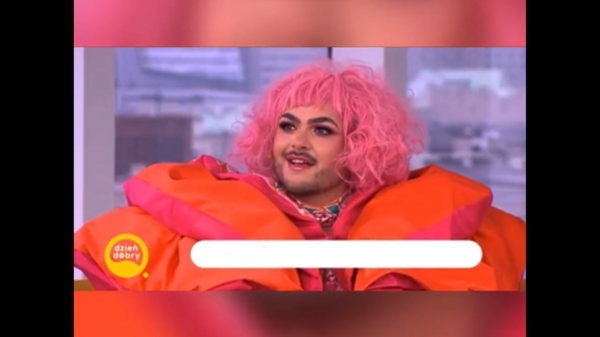 Drag queen mówi o wychowywaniu dzieci w TVN: Jesteś dzieckiem. Zaczynasz odczuwać swoją seksualność