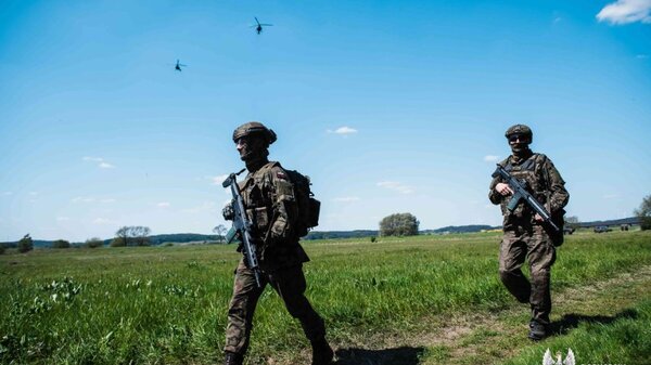 Wojsko wciąż poszukuje obiektu, który wleciał do Polski ze strony Białorusi