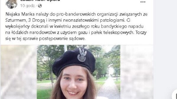 Środowiska prorosyjskie przeciwko Marice, patriotce więzionej za szarpanie tęczowej torby