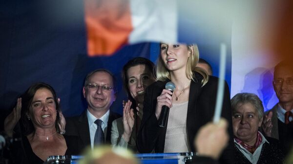 Wnuczka Jean-Marie Le Pena liderką Rekonkwisty Zemmoura w eurowyborach