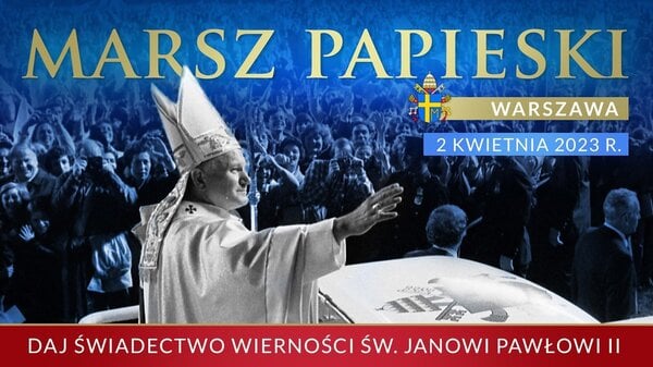 Marsz Papieski 2 kwietnia. "Nie będzie żadnych przemówień, emblematów partyjnych, politycznych banerów" - Małgorzata Żaryn