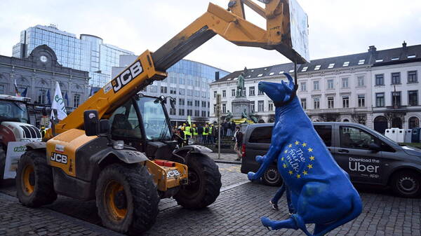 Europejscy rolnicy we wtorek wjadą do Brukseli. Będą protestować przeciwko Zielonemu Ładowi