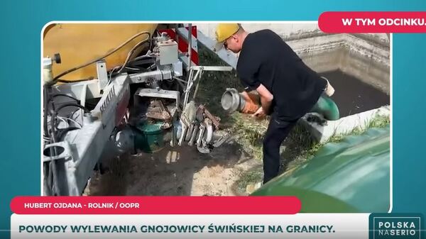 Rozleją na granicy świńską gnojowicę? To zatrzyma imigrantów?