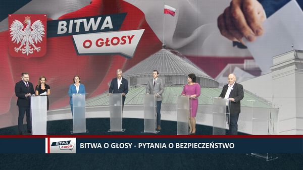 Debata przedwyborcza w TVMN. Politycy mówili nt. bezpieczeństwa, gospodarki i rodziny