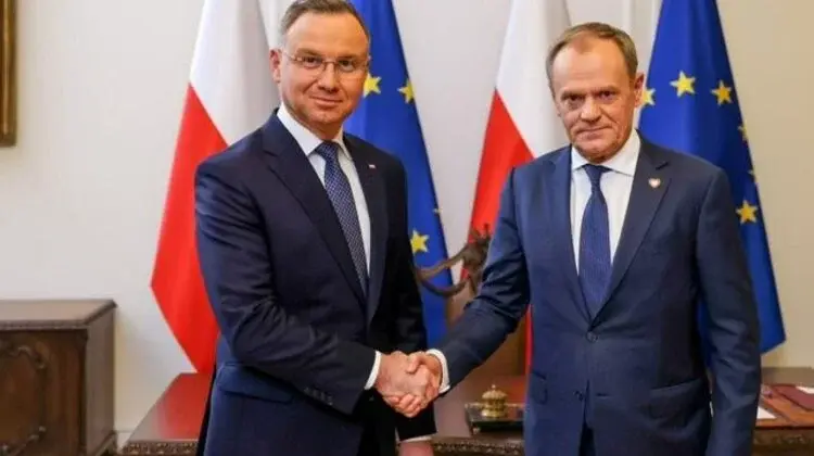 Prezydent Andrzej Duda i Premier Donald Tusk