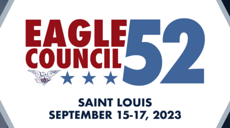 Logo konferencji Eagle Council w St. Louis