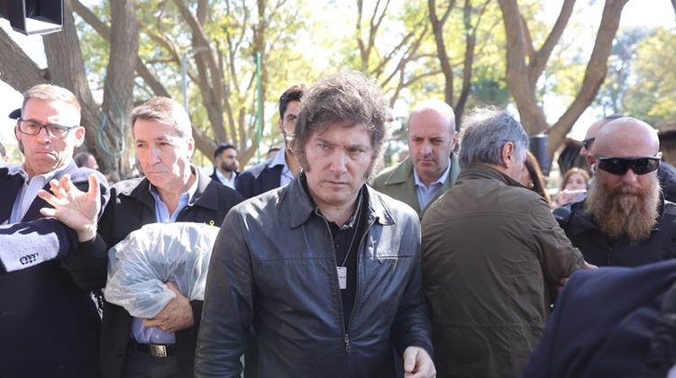 Prezydent Argentyny Javier Milei