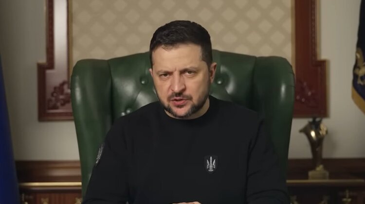 Prezydent Ukrainy Wołodymyr Zełeński