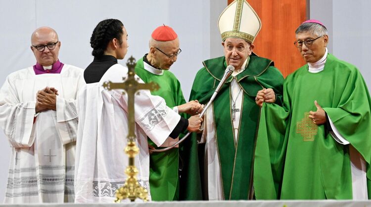 Papież Franciszek w Mongolii