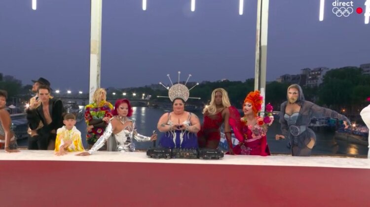 Barbara Butch na ceremonii otwarcia Igrzysk Olimpijskich