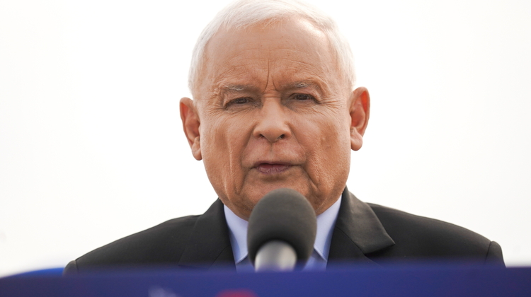 Prezes PiS Jarosław Kaczyński