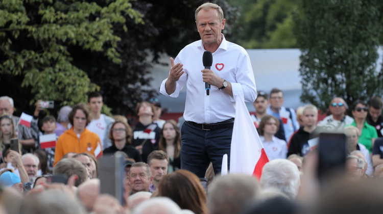 Przewodniczący PO Donald Tusk